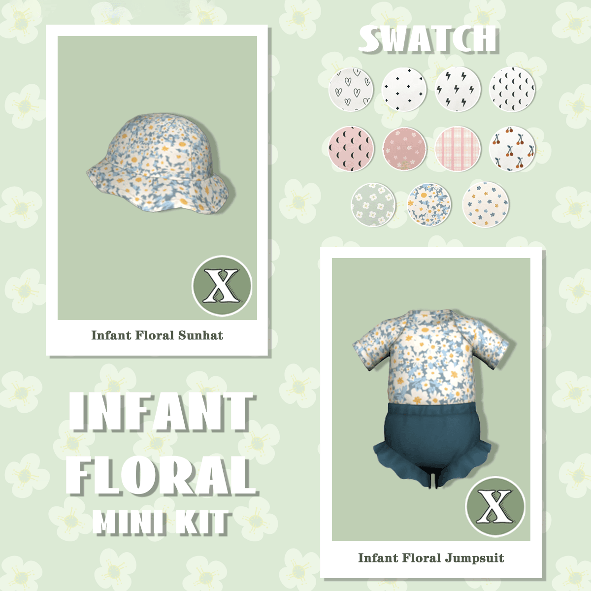 Скриншот мода Мини-набор для младенцев Infant Floral Mini Kit